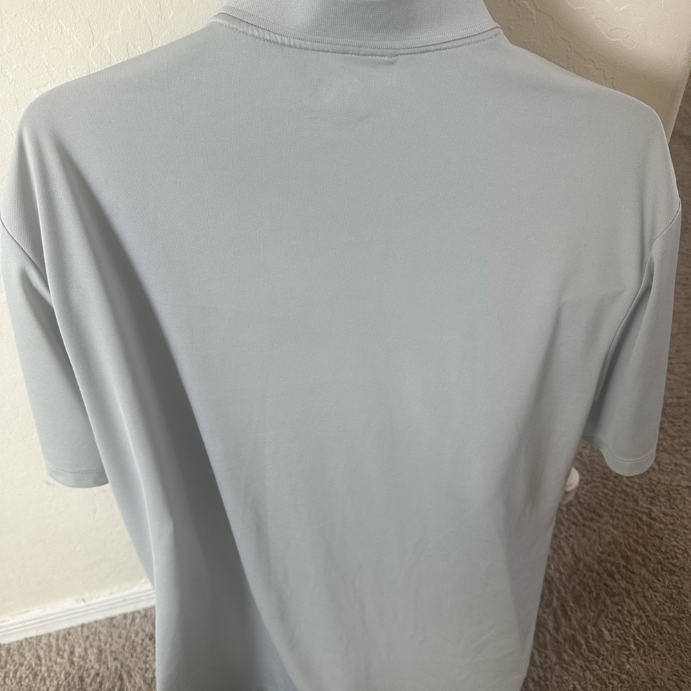Men’s used size XL Adidas golf grey polo shirt - Picture 3 of 3